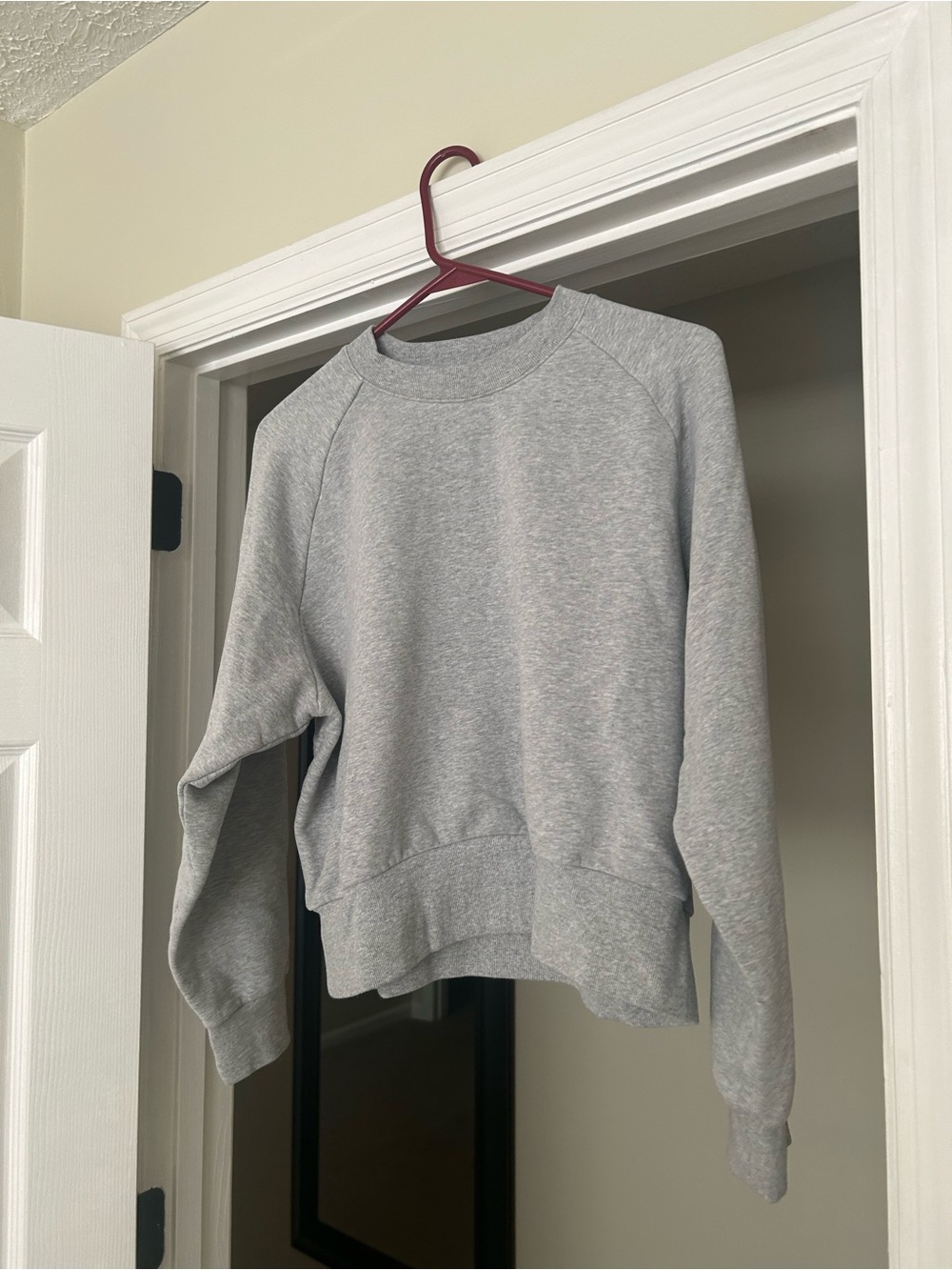 Athleta Heather Gray Crewneck Sweatshirt